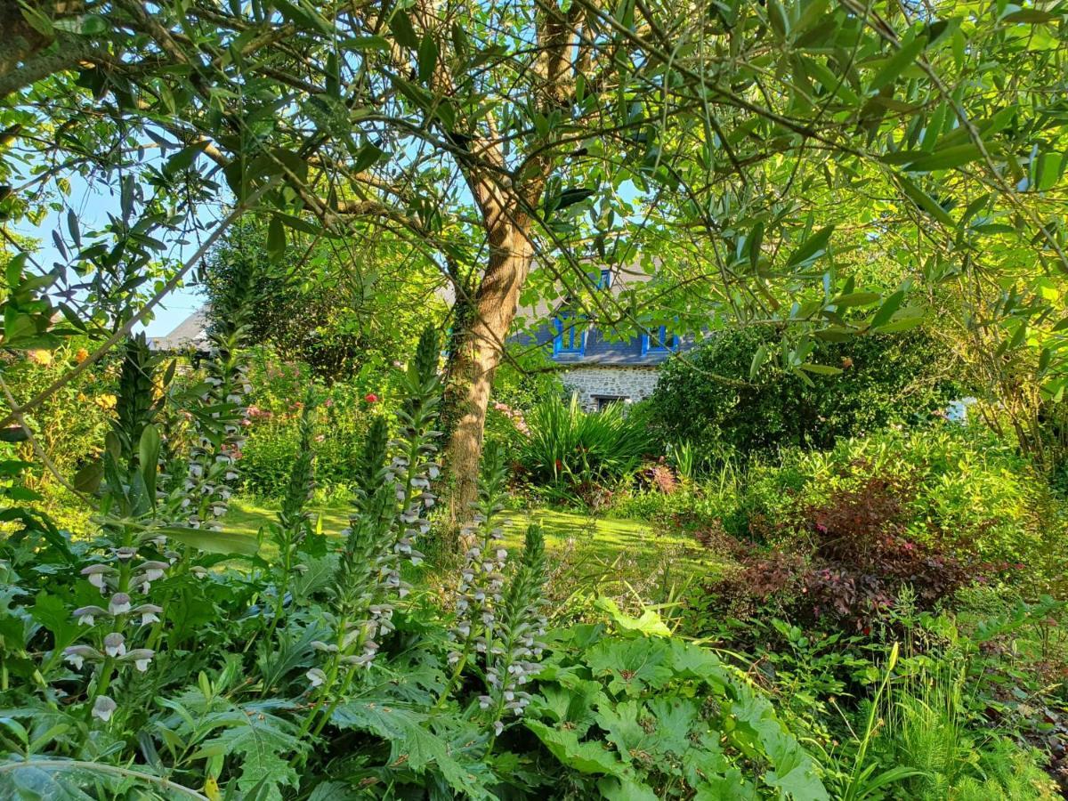 Maison En Pierre Dans Son Nid De Verdure Roz-Landrieux ภายนอก รูปภาพ